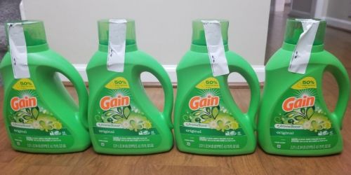 Gain Liquid Laundry Detergent 2-Pack Only $11 Shipped on Amazon