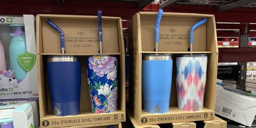 Stainless Steel Tumbler Multipacks from $14.98 at Sam’s Club