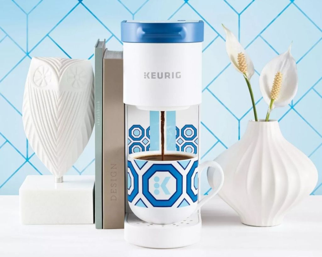 Keurig K-Mini Jonathan Adler Limited Edition on counter