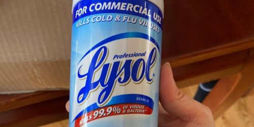 Lysol Disinfectant Spray 3-Pack Only $12.74 on SamsClub.com | Just $4.25 Per Can