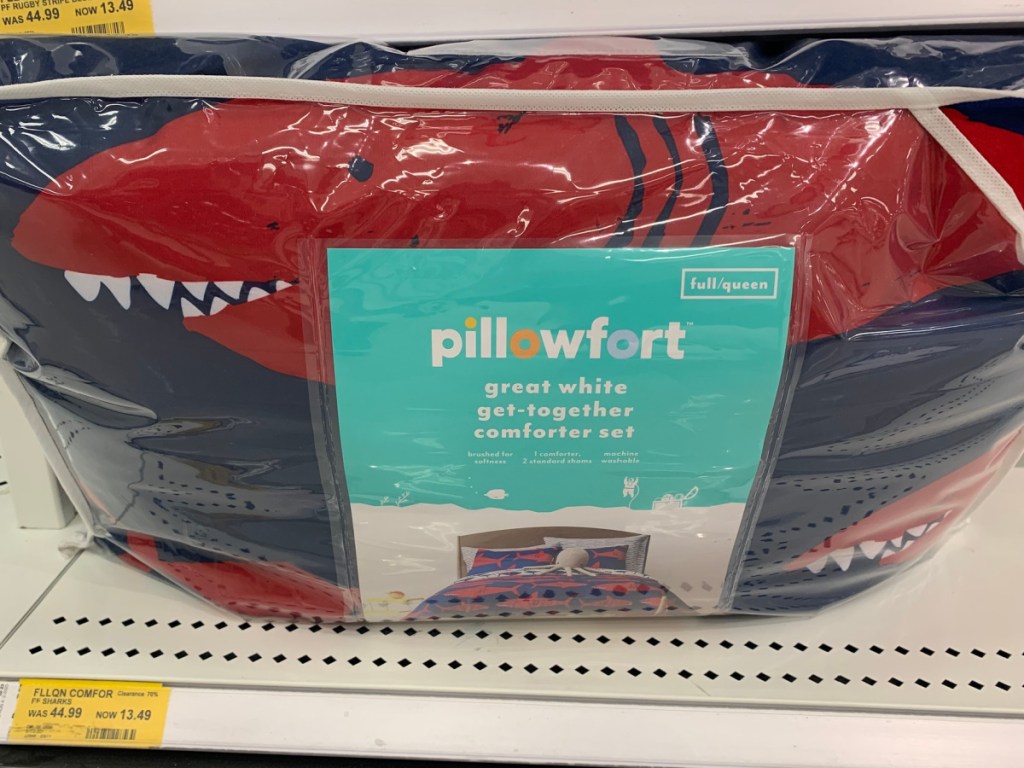 pillowfort great white comforter set at target 