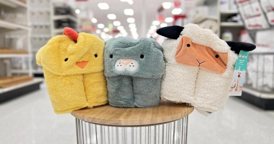 Pillowfort Hooded Blankets