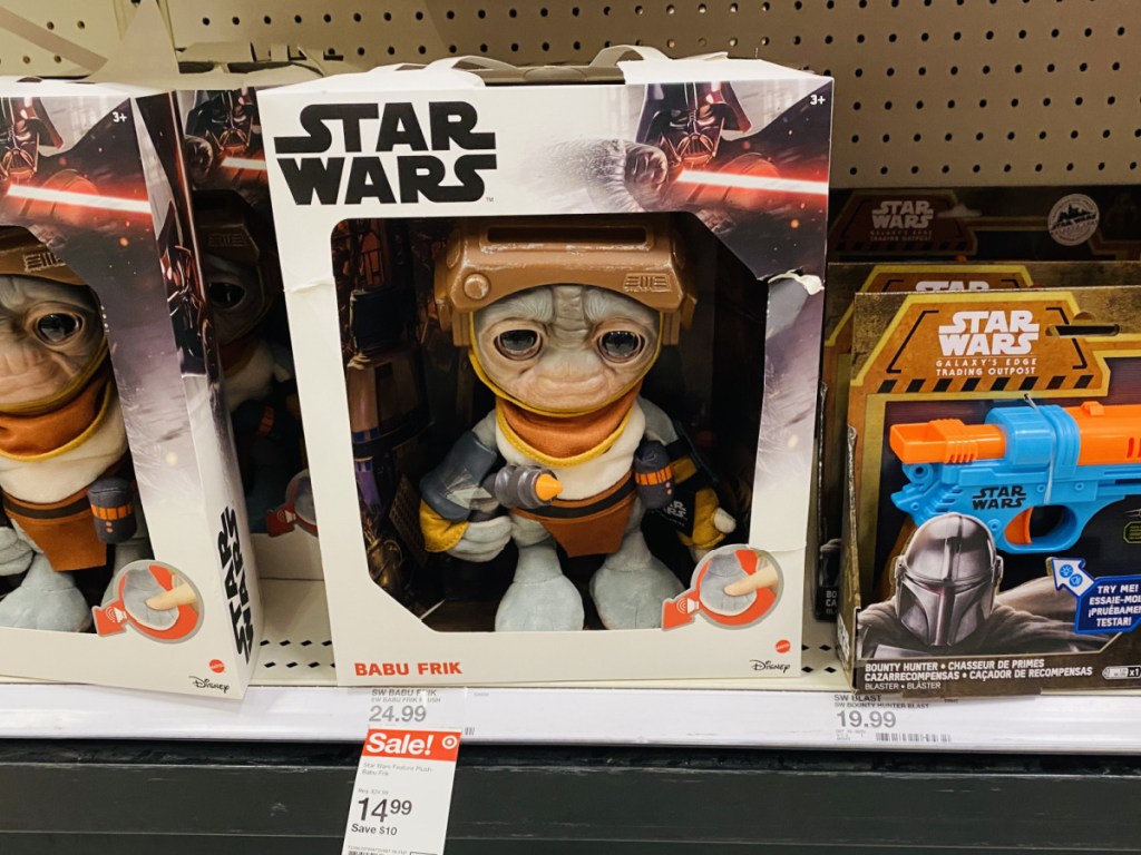 Star Wars Feature Plush-Babu Frik at target 