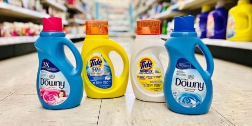 Tide, Bounce, & Downy Laundry Products Just $2.99 Each After Walgreens Rewards