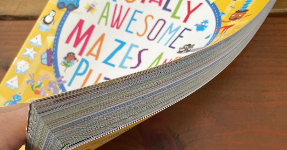 Awesome Mazes and Puzzle Book
