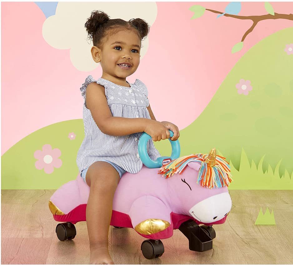 Girl riding Unicorn Racer