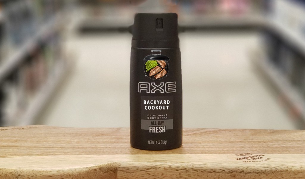 axe backyard cookout spray