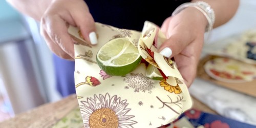 Swap Out Plastic Wrap with These Reusable Bees Wraps | 3-Pack $12.91 Shipped for Prime Members!