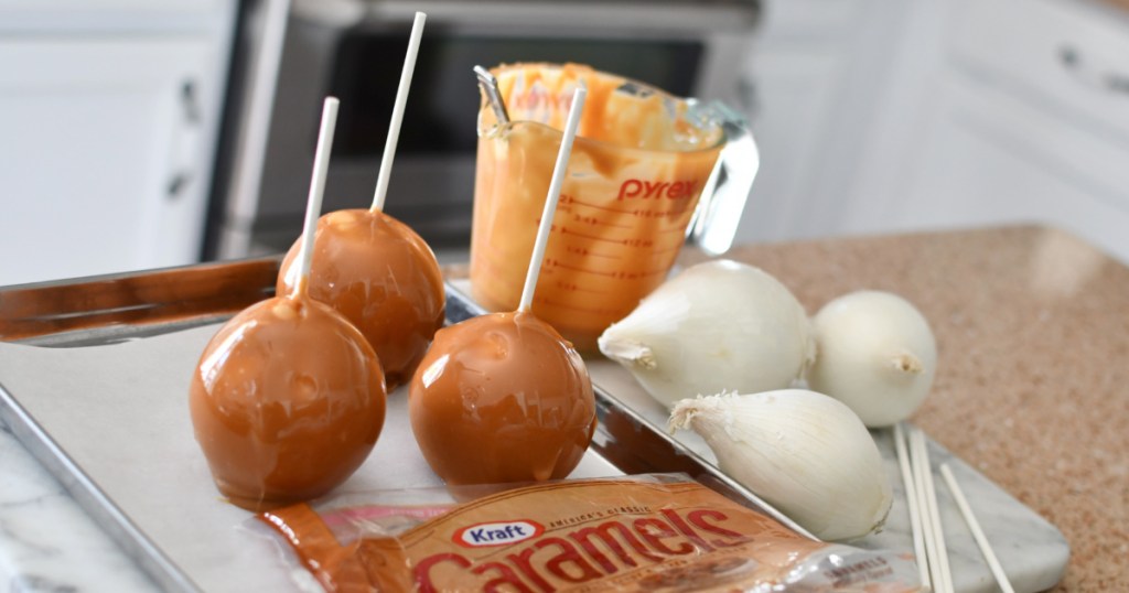 caramel dipped onions april fools prank