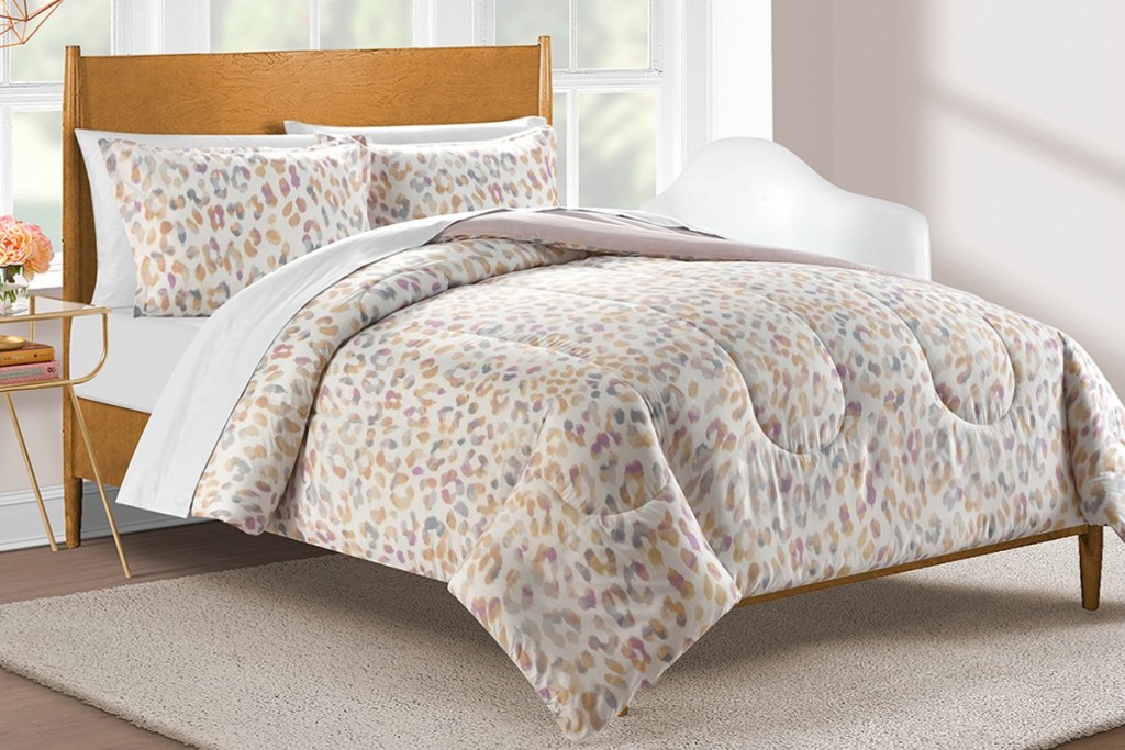 cheetah bedding set