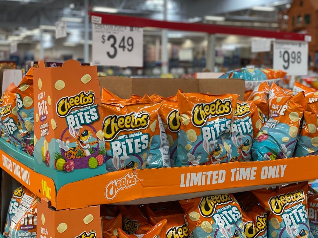 Cheetos display at Sam's Club