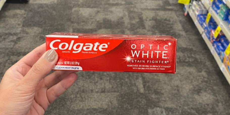 Colgate Optic White Stain Fighter Toothpaste Just $1.80 Shipped on Amazon