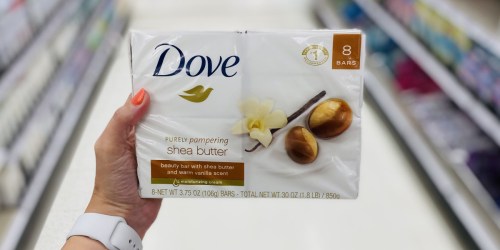 Dove Shea Butter Beauty Bar 8-Count Just $4.50 Shipped on Amazon