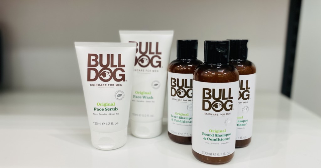 target bulldog products in store on shelf