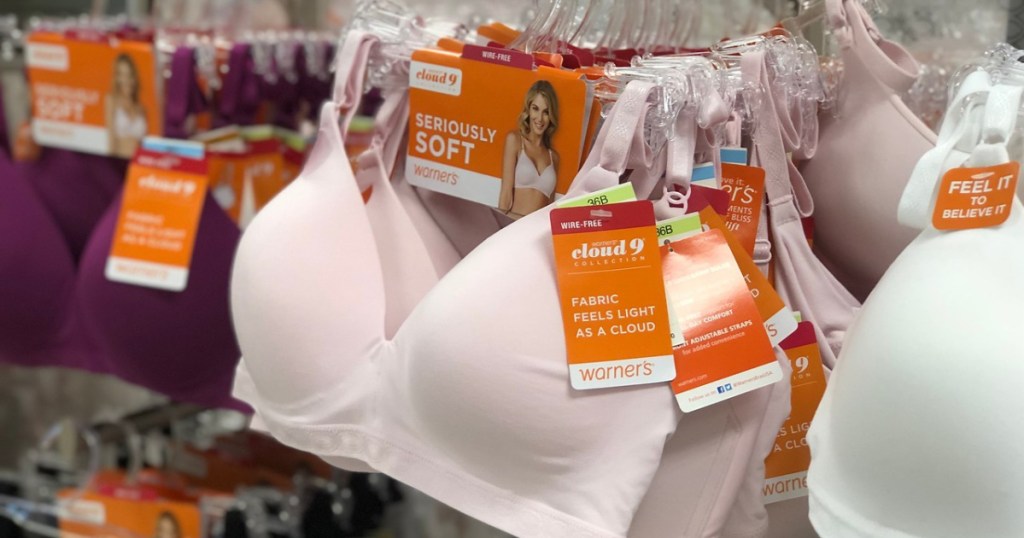 warner's bra in-store