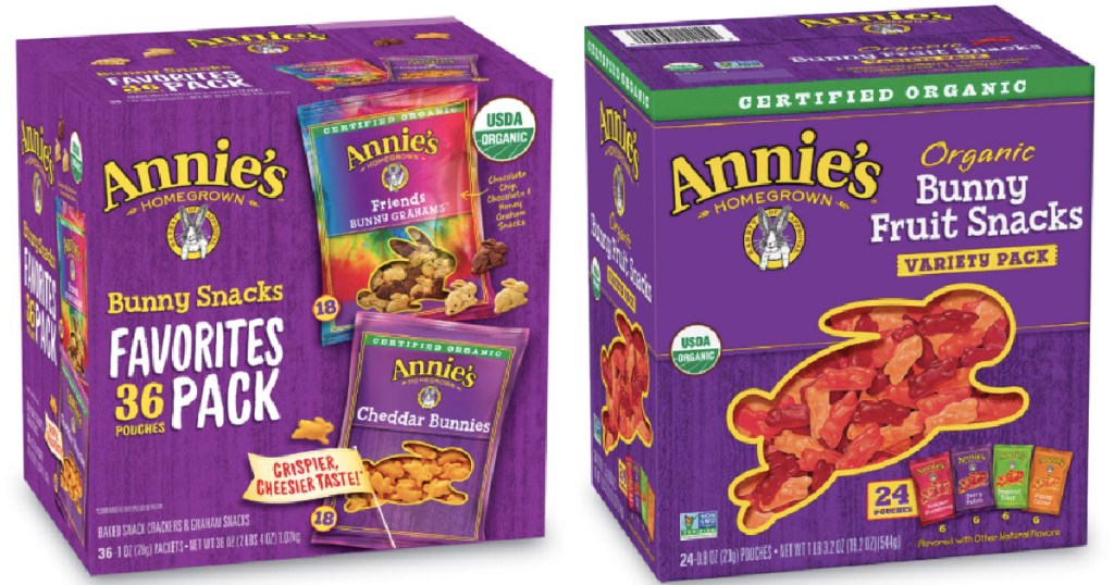 Annie's Pouch snack boxes