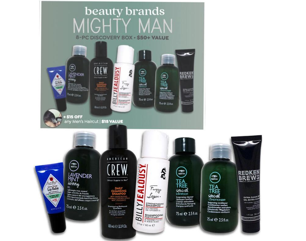 men's personal care samples