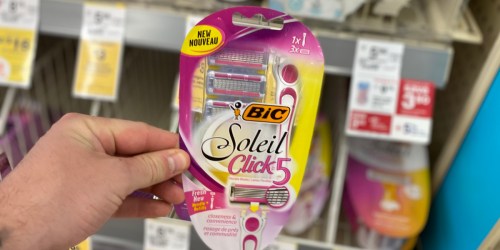 New $3/1 BIC Coupon = 2 Disposable Razor Packs Only 94¢ After Rebate at Walmart