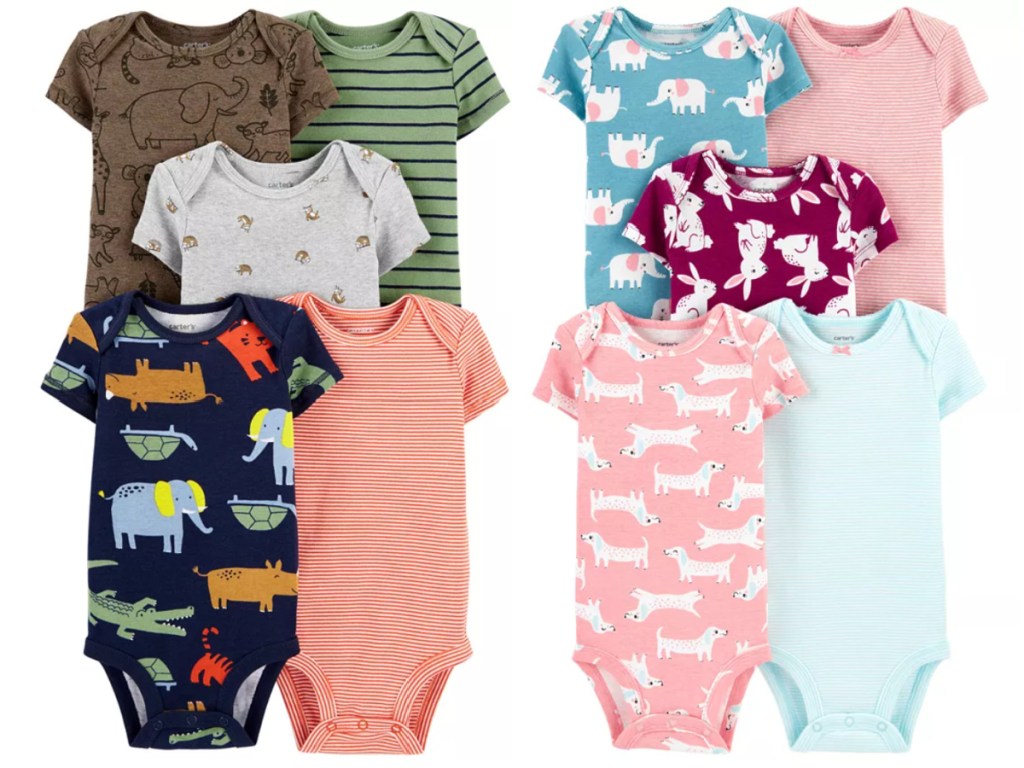 2 multipacck Carter's body suits