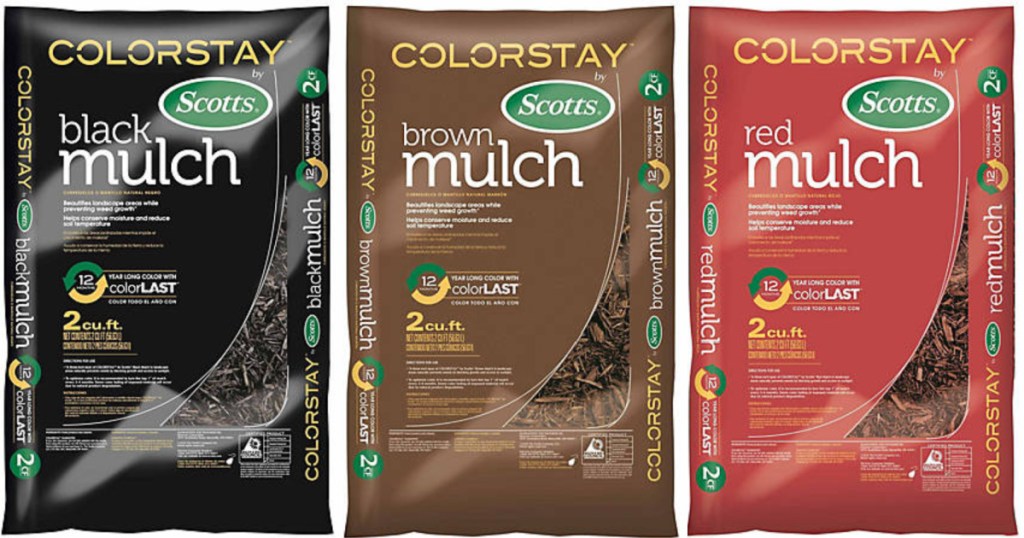 3 bags of scotts mulch
