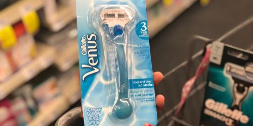 $3/1 Gillette Venus Coupon = Razors Just $3.49 Each After CVS Rewards