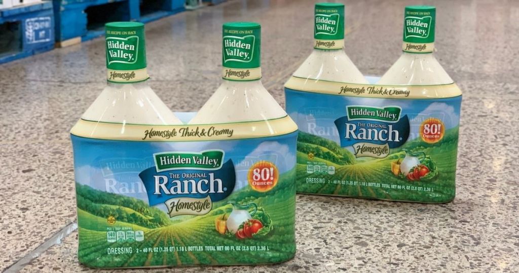 Hidden Valley Ranch 80oz 2-Pack instore on floor