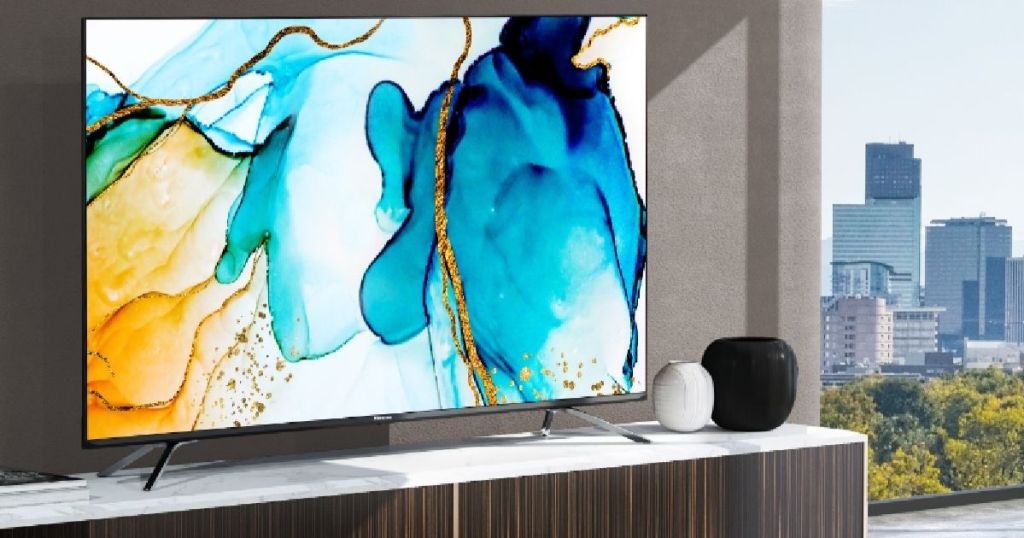 Hisense H8G 55" Quantum TV in media room