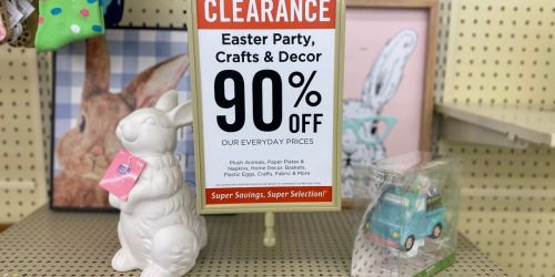 90% Off Easter Clearance at Hobby Lobby | Home Decor, Tableware, Linens & More