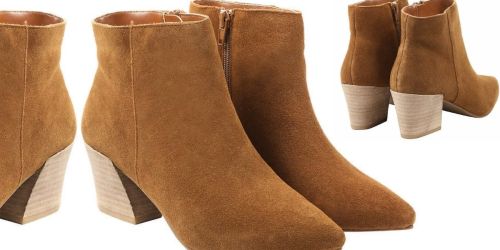 Kensie Suede Booties Only $9.97 Shipped on Costco.com