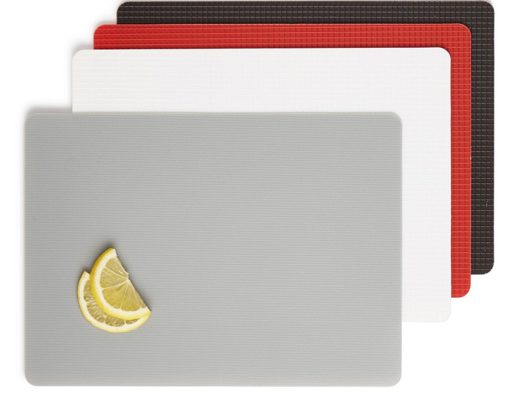 set of four cutting mats