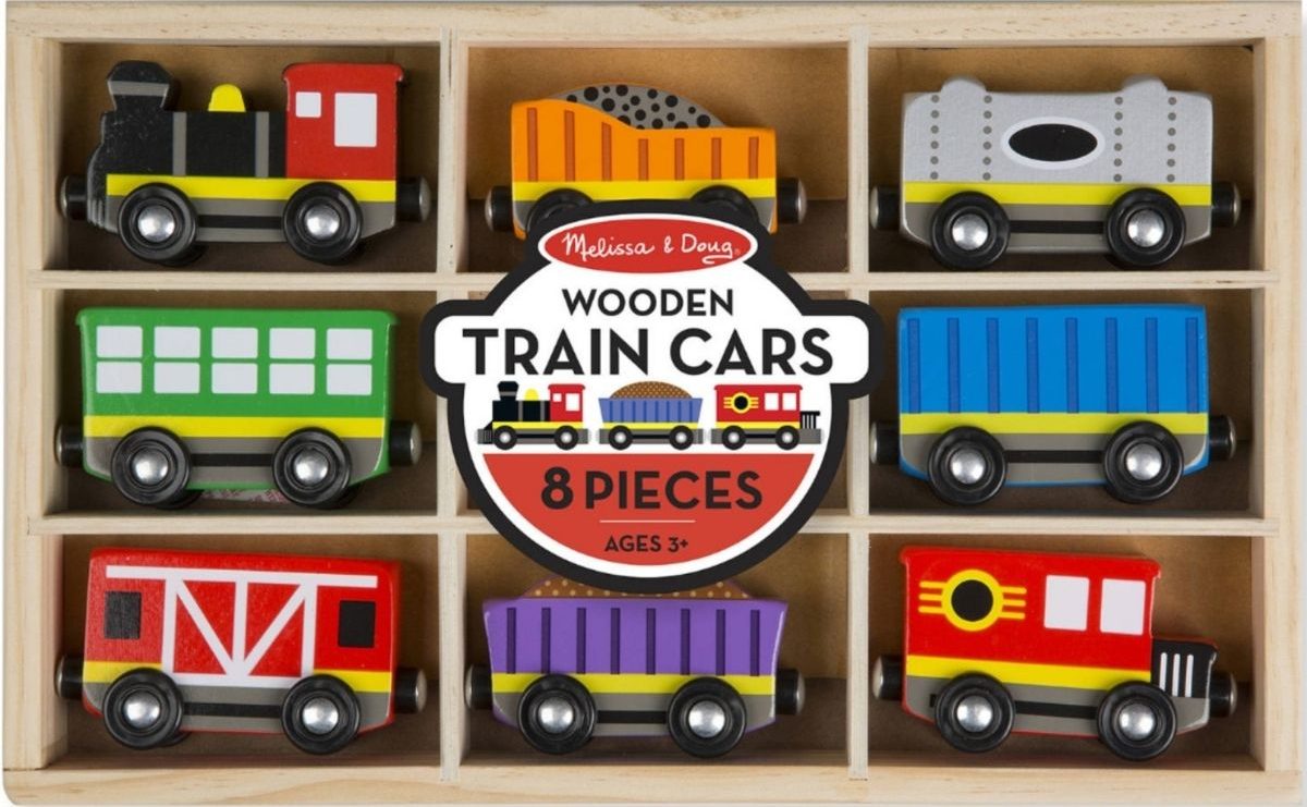 Melissa & Doug Train Cars