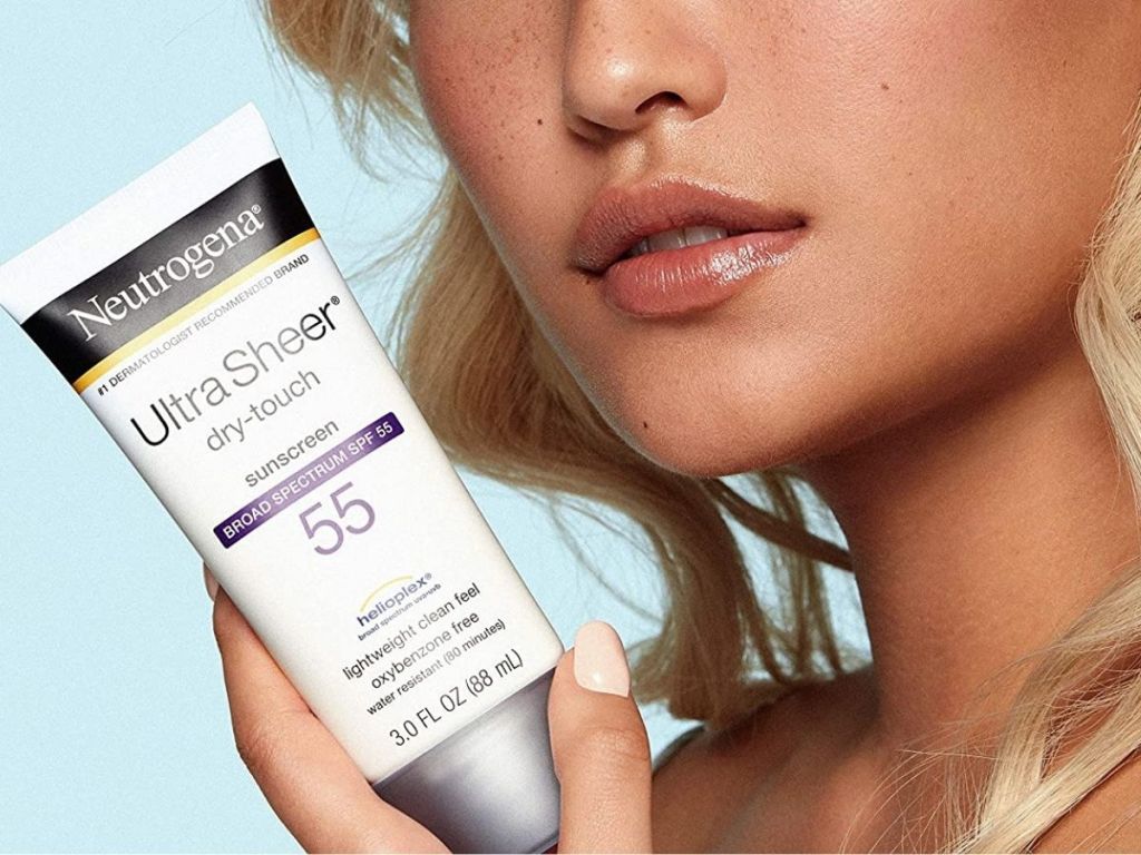 Neutrogena UltraSheer Sunscreen 55