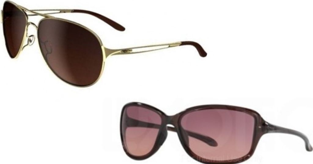 two pairs of Oakley Women's Sunglasses