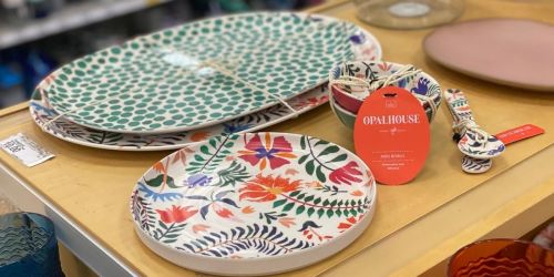 Target’s NEW Opalhouse Summer Dining Collection Has a Fun Botanical-Boho Vibe & Prices Start at Just $3
