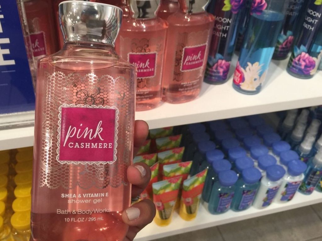 Pink Cashmere Bath & Body Works Shower Gel