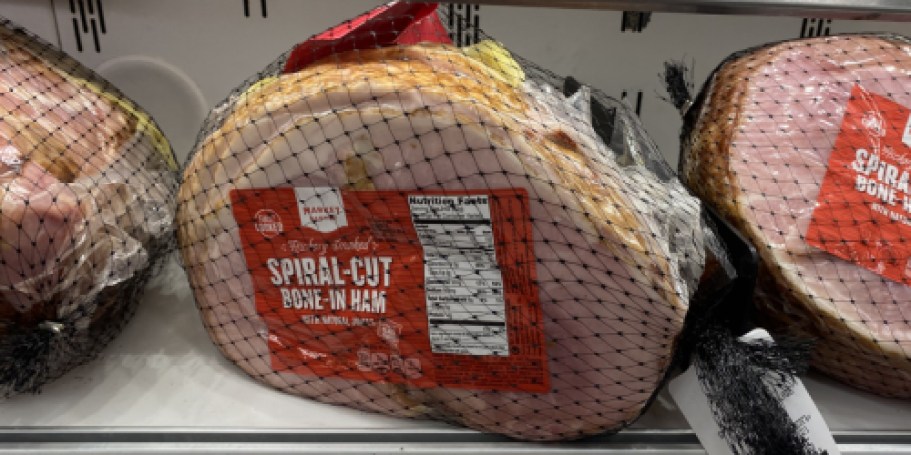 50% Off Spiral-Sliced Hickory Smoked Ham at Target
