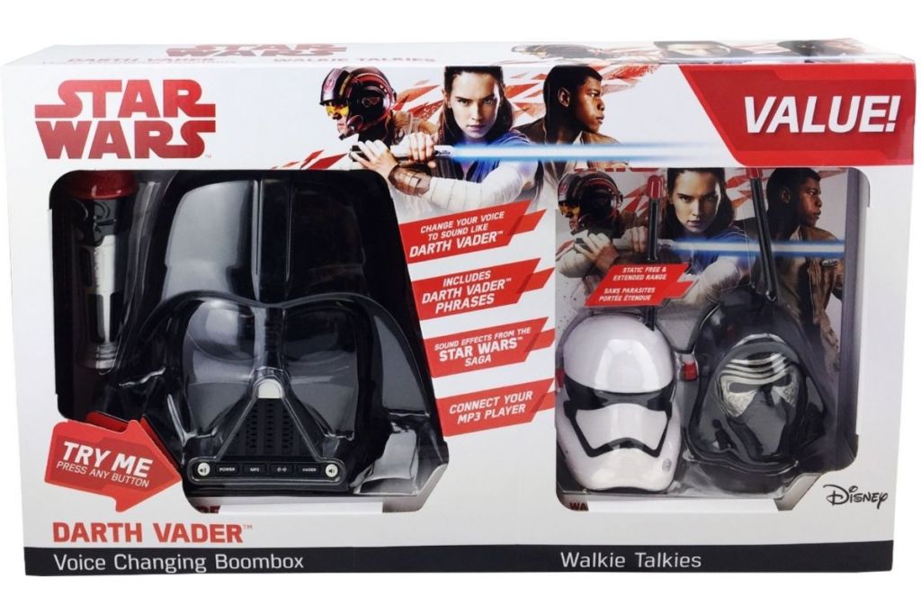 Star Wars Darth Vader Boombox in packaging