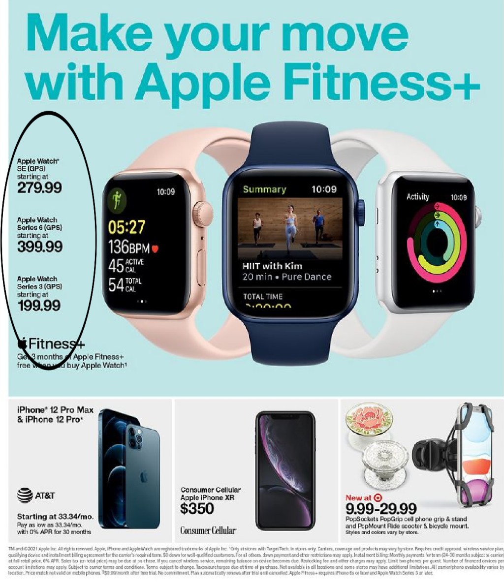 target deals page fifteen