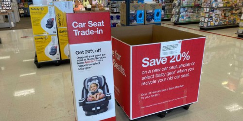 ** Target’s Car Seat Trade-In Event Returns April 16th | Save 20% Off New Car Seat, Travel System & More