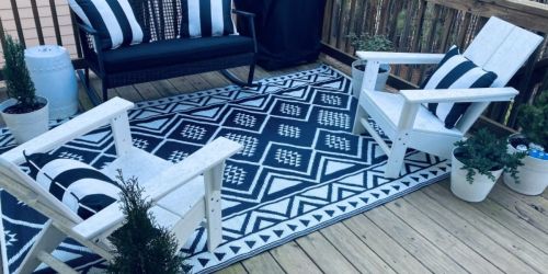 World Market 6’x9′ Reversible Outdoor Mats Just $35.99 w/ Curbside Pickup