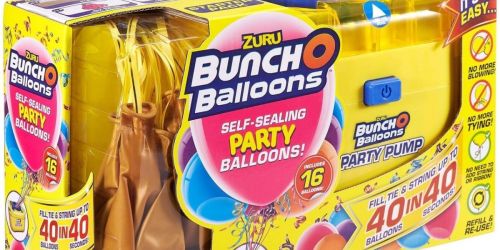 Bunch O Balloons Party Pump w/ 16 Balloons Only $8.93 on Target.com (Regularly $15)