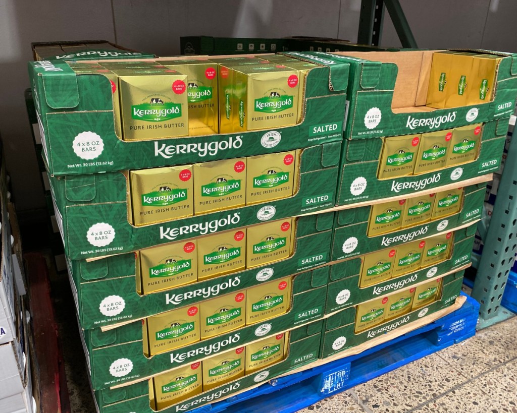butter in store at costco