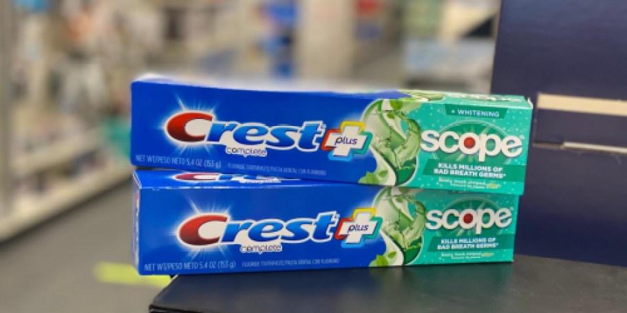 Crest Toothpaste 4-Pack Only $7.99 Shipped for Amazon Prime Members (Just $1.99 Each)