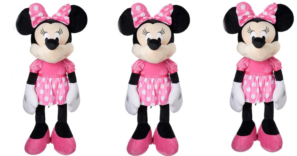 3 large minnie plush