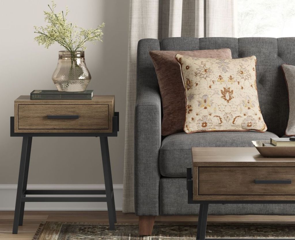 side table w/ drawer