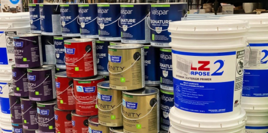 Last Chance! BOGO FREE Interior Paint After Lowe’s Rebate