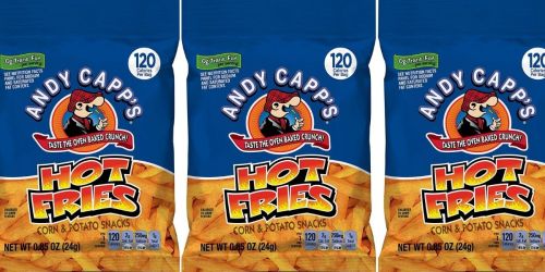 Andy Capp’s Hot Fries 72-Count Pack Only $12.51 Shipped on Amazon