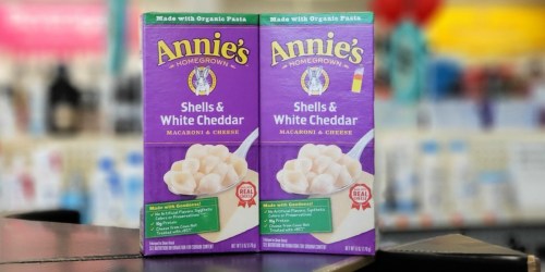 Annie’s Macaroni & Cheese 12-Pack Only $9 Shipped on Amazon + Save on Cookies, Crackers & More