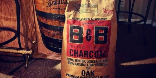 All Natural Oak Hardwood Charcoal 20-Pound Bag Only $11.99 (Regularly $18)