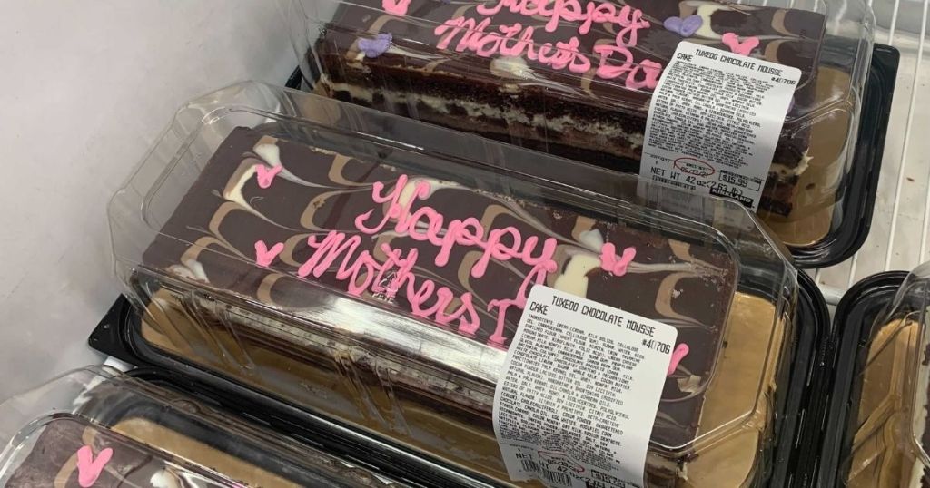 Costco Mother's Day Tuxedo Cake